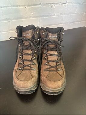 Lowa Brown Leather Men's Hiking Boots
